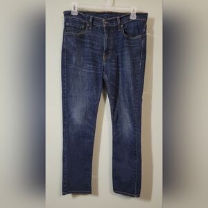 Levi's 511 Men's Slim Fit Jeans in a Dark Wash Denim